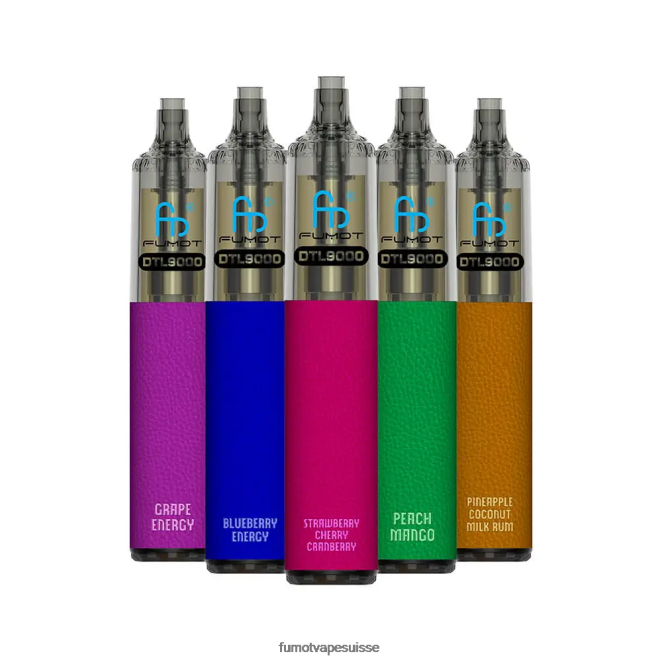 Fumot DTL stylo vape jetable 9000- 18ml (1 pièce) 24LD374 bonbon joyeux à la pastèque - Fumot Vape Nicotine