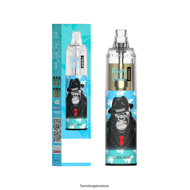 Fumot Tornado Stylo vape jetable 14 ml 7000 (1 pièce) 24LD61 cassis mentholé - Fumot Suisse