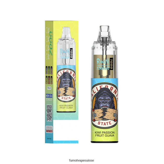 Fumot Tornado Stylo vape jetable 14 ml 7000 (1 pièce) 24LD61 cassis mentholé - Fumot Suisse