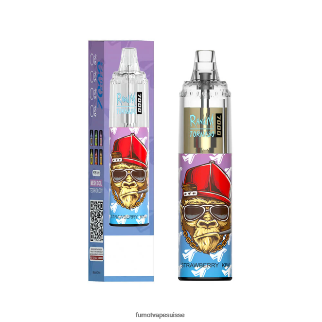 Fumot Tornado Stylo vape jetable 14 ml 7000 (1 pièce) 24LD61 cassis mentholé - Fumot Suisse