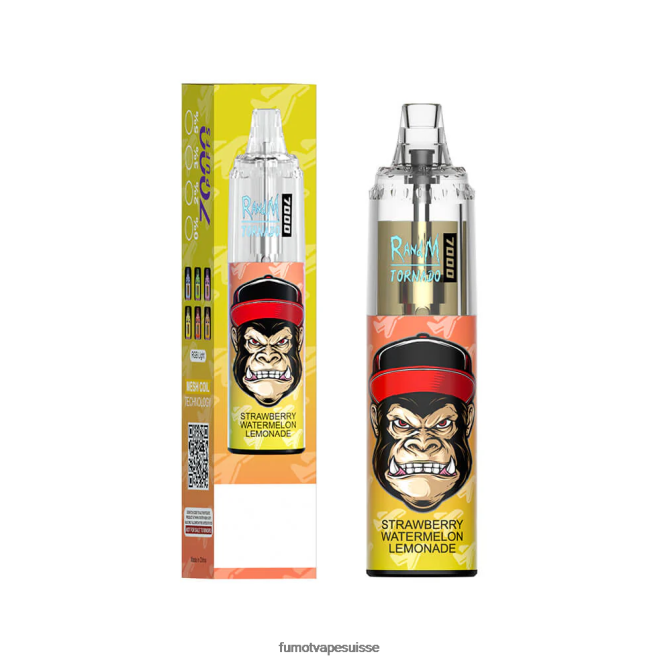 Fumot Tornado Stylo vape jetable 14 ml 7000 (1 pièce) 24LD61 cassis mentholé - Fumot Suisse