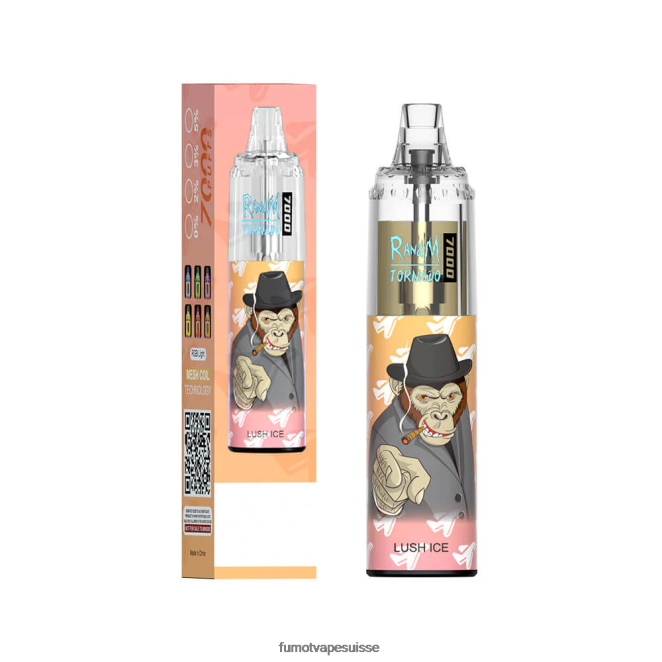 Fumot Tornado Stylo vape jetable 14 ml 7000 (1 pièce) 24LD61 cassis mentholé - Fumot Suisse