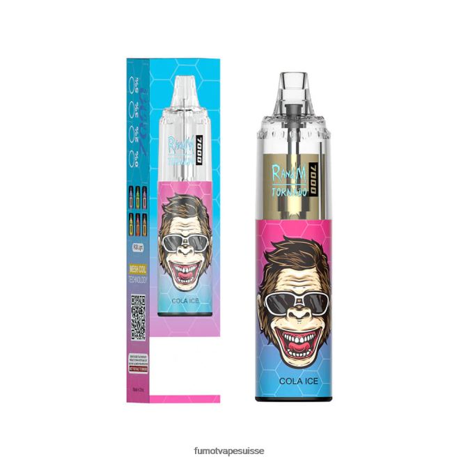 Fumot Tornado Stylo vape jetable 14 ml 7000 (1 pièce) 24LD61 cassis mentholé - Fumot Suisse